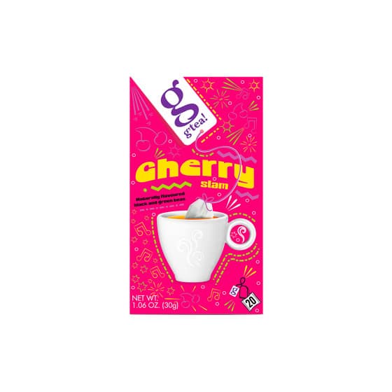 Black & green tea g’tea! Cherry Slam, 20 pcs.