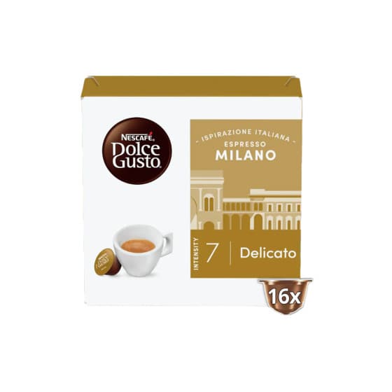 Coffee capsules NESCAFÉ® Dolce Gusto® Espresso Milano, 16 pcs.