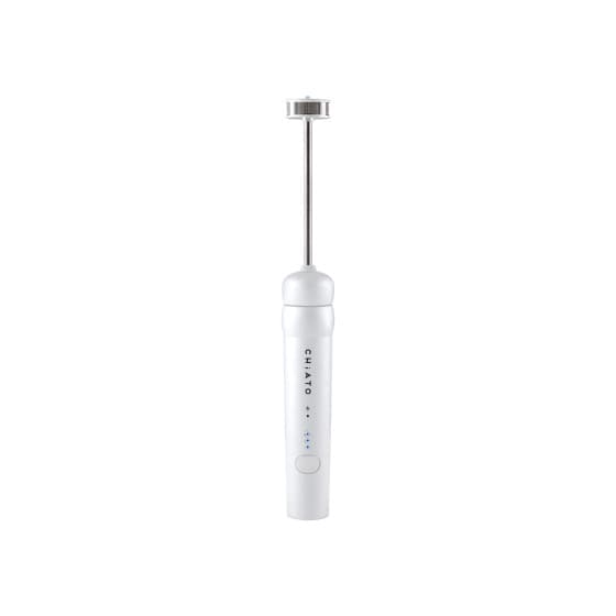 CHiATO nanoPLAY Electric Milk Frother (rechargeable) – White