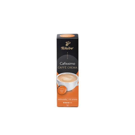 Coffee capsules for Tchibo Cafissimo / Caffitaly systems Tchibo Cafissimo Caffè Crema Rich Aroma, 10 pcs.