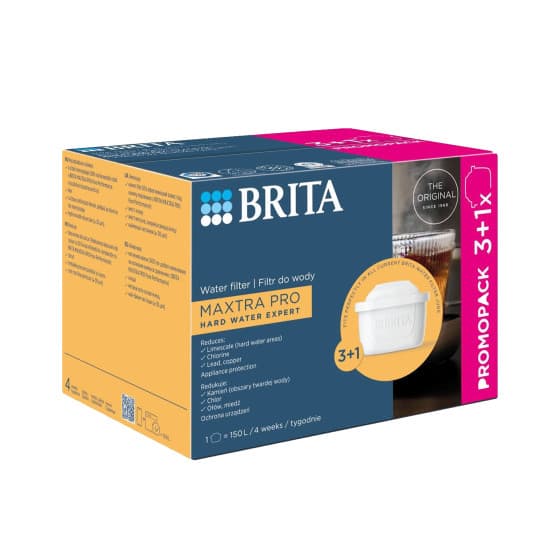 BRITA Maxtra Pro Hard Water Expert water filters, 4 (3+1) pcs.