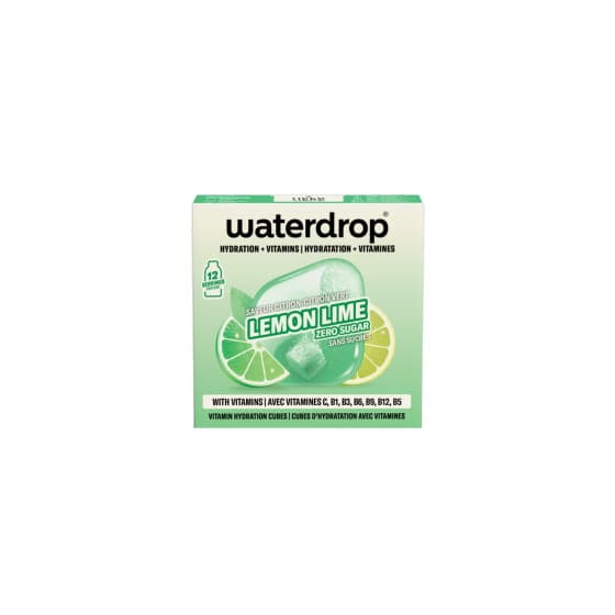 Waterdrop Microdrink Lemon-Lime Vitamin Drink Cubes, 12 pcs.