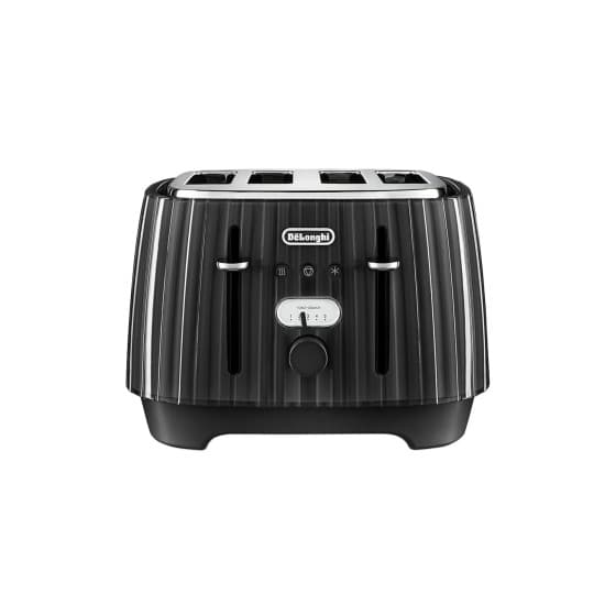 DeLonghi Ballerina CTD4003.BK 4 Slice Toaster - Black