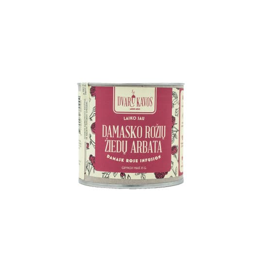 Damask rosebud infusion Dvaro Kavos, 25 g