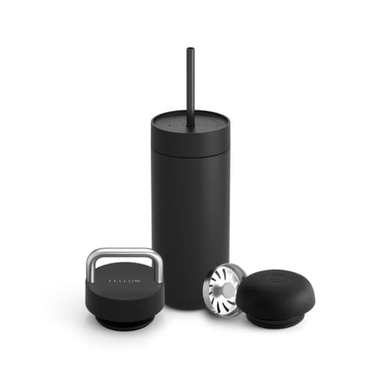 Fellow Carter Move thermos mug 3-in-1 lid set Matte black