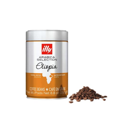 Illy Etiopia Coffee Beans, 250 g