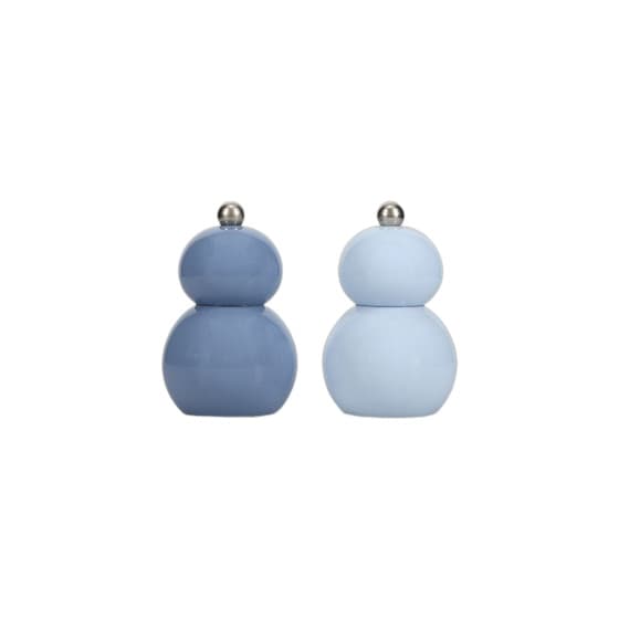 ONA Betty Blue Pepper and Salt Grinder Set, 2 pcs.