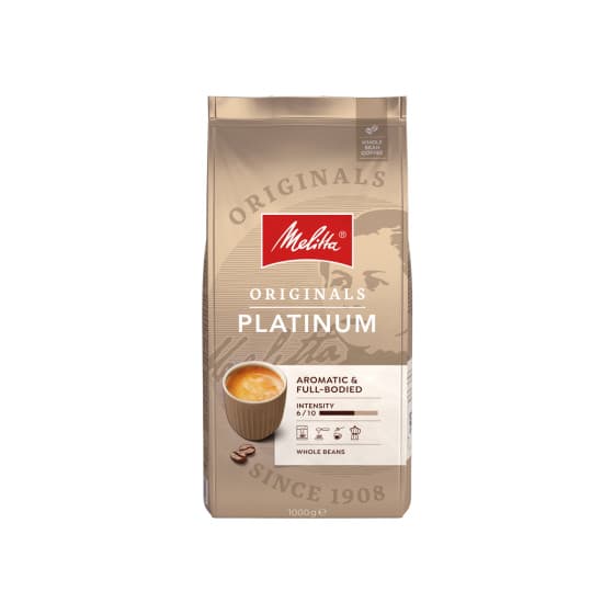 Coffee beans Melitta Originals Platinum, 1 kg