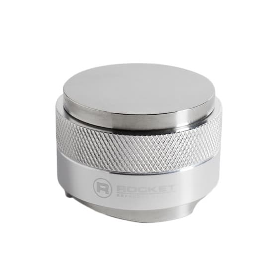 2-in-1 tamper & leveler Rocket Espresso Silver