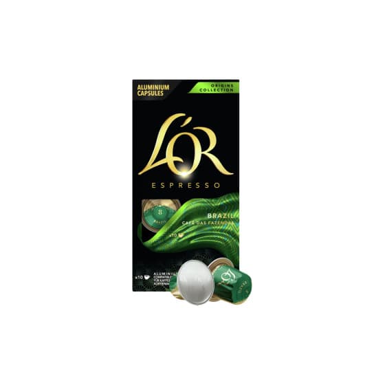 Coffee capsules L'OR BRAZIL, 10 pcs.