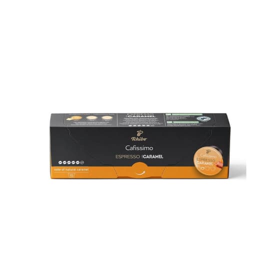 Coffee capsules for Tchibo Cafissimo / Caffitaly systems Tchibo Cafissimo Espresso Caramel, 10 pcs.