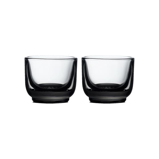 Fellow Pirch Espresso Smoke glass set, 2 pcs. x 89 ml