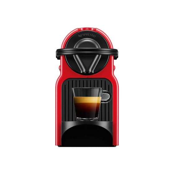 Nespresso Inissia XN100510 Coffee Pod Machine (Krups) - Red