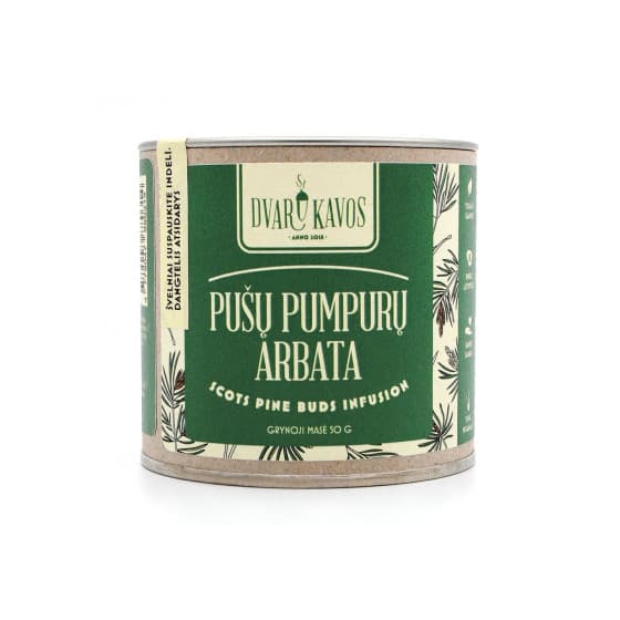 Scots pine bud infusion Dvaro Kavos, 50 g