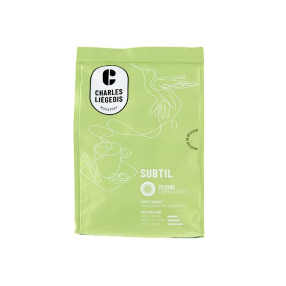 Coffee pads Charles Liégeois Subtil, 30 pcs.