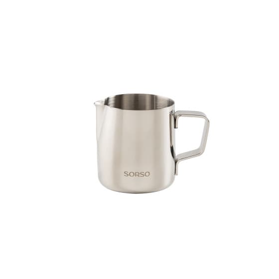 SORSO Barista milk pitcher, stainless steel, 150 ml - silver
