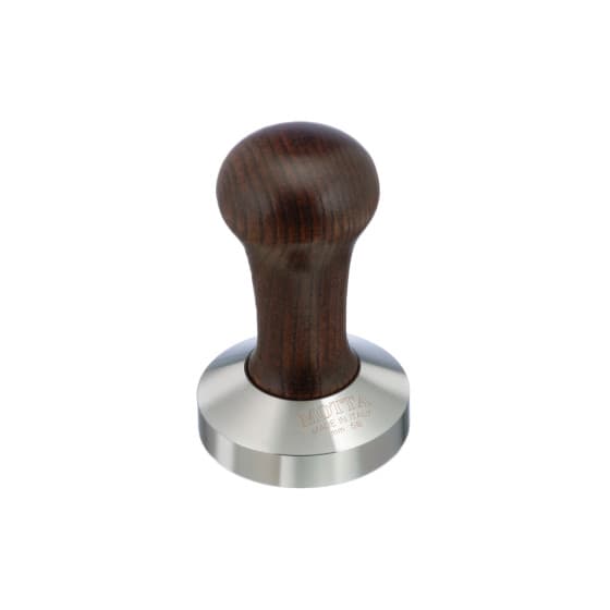 Stainless steel tamper with wooden handle Motta, 58 mm