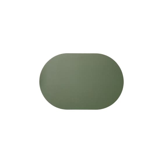 Asa Selection Oval Emerald Placemat, 49.5 x 33 cm