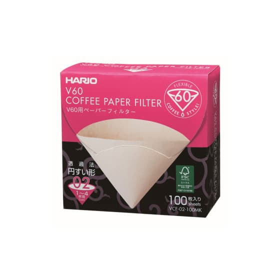 Paper filters Hario V60 02 MK, 100 pcs.