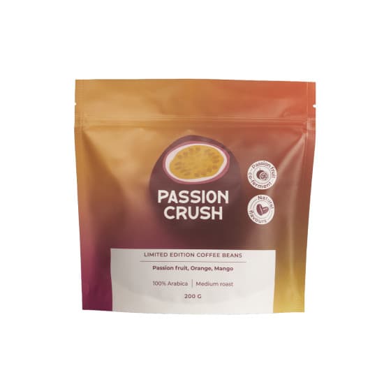 Limited-edition coffee beans Passion Crush (passion fruit co-ferment), 200 g