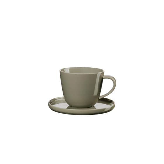 Asa Selection Coppa Shiso Cup with a Saucer, 200 ml