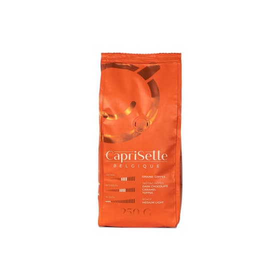 Ground coffee Caprisette Belgique, 250 g
