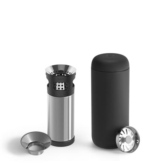 Fellow Carter Infuser Set (Mug + Infuser) - Matte Black