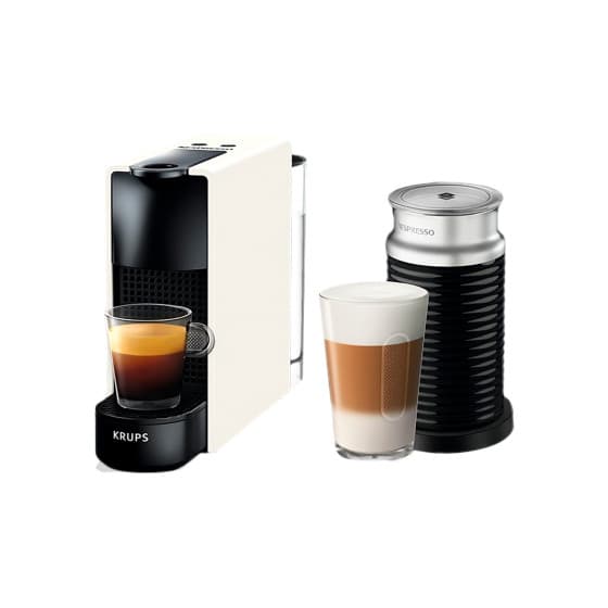 Nespresso Essenza Mini XN111110 Coffee Pod Machine (Krups) - White