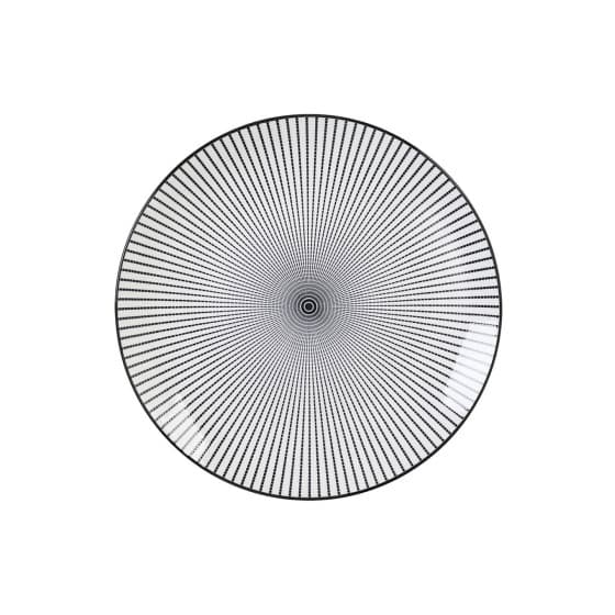 Plate Homla NAVIA Black, 27 cm