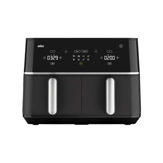 Braun TwinCook 5 TD5030 Air Fryer, 10 L - Black