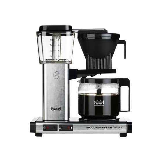 Moccamaster KBG 741 Select Filter Coffee Machine - Silver Brushed