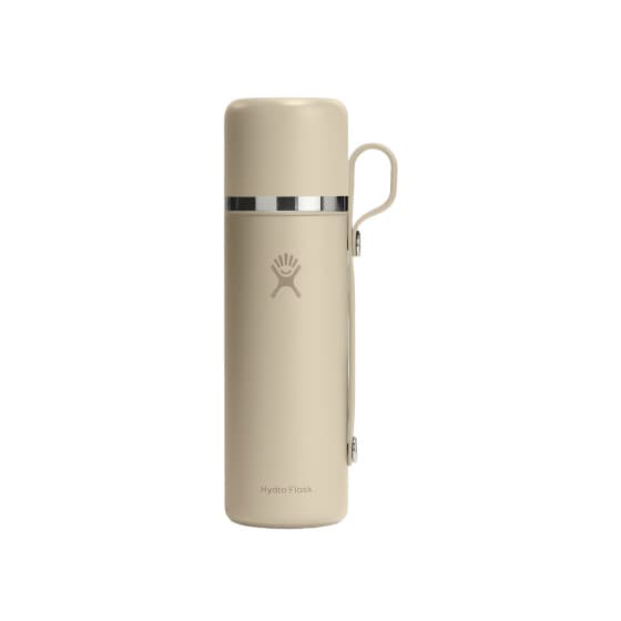 Hydroflask Hot Flask & Cup Oat Thermal Bottle with a Cup, 828 ml