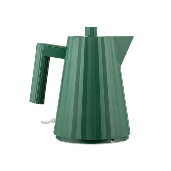 Electric kettle Alessi Plisse Green, 1 l