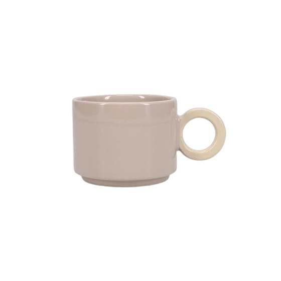 ONA Lou Grey/Beige Mug, 280 ml