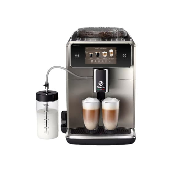 Saeco Xelsis Deluxe SM8782/30 Bean to Cup Coffee Machine - Black