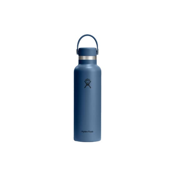 Hydro Flask Standard Mouth Flex Cap Harbor Blue Thermal Bottle, 621 ml