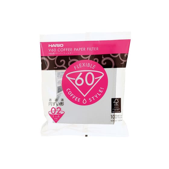White paper filters Hario Misarashi V60-2