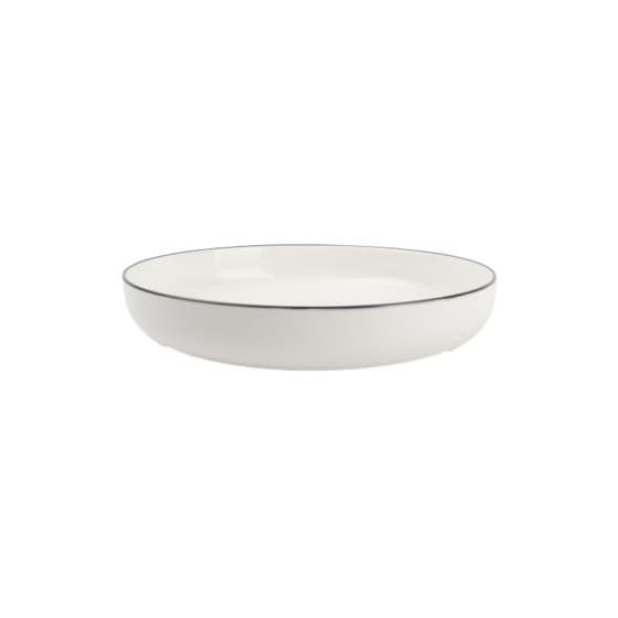Deep plate S|P Collection Studio Base White, 21.5 x 4 cm