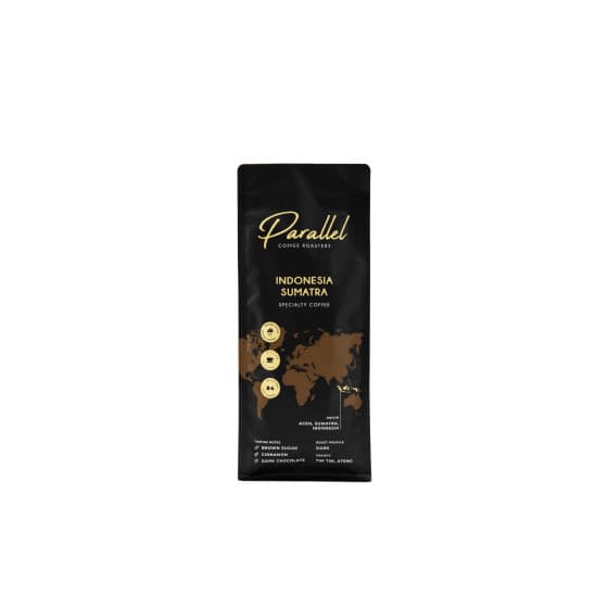 Ground specialty coffee Parallel Indonesia Sumatra, 200 g