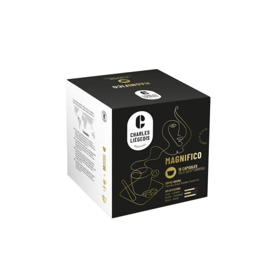 Coffee capsules compatible with NESCAFÉ® Dolce Gusto® Charles Liégeois Magnifico, 16 pcs.