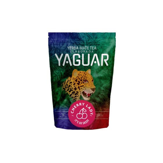 Mate tea Yaguar Cherry Lady, 500 g