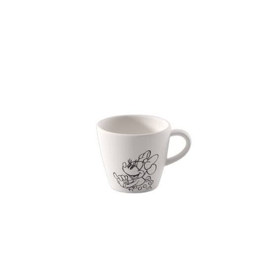 Villeroy & Boch Manufacture Rock Blanc Mickey Mouse Espresso Cup, 60 ml