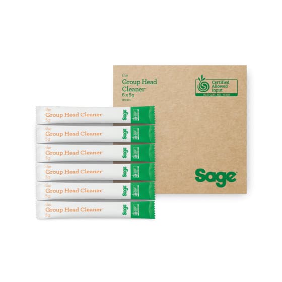 Sage Coffee Machine Group Head Cleaner, 6 x 5 g (SCC201)