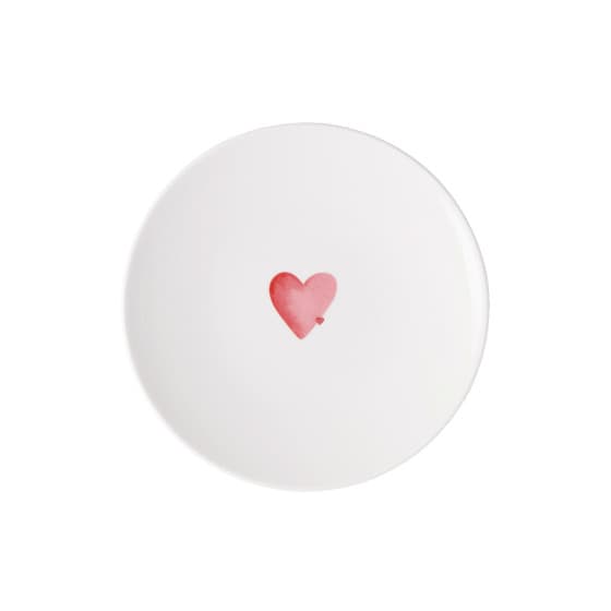 Breakfast/dessert plate Villeroy & Boch With Love Sending Love, 21.2 cm
