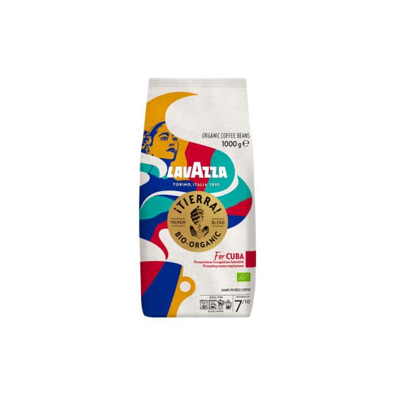 Coffee beans Lavazza Tierra for Cuba Bio, 1 kg
