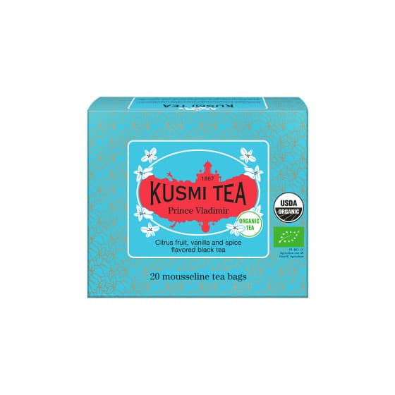 Organic black tea Kusmi Tea Prince Volodymyr – 20 muslin tea bags