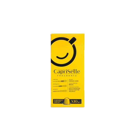 Coffee capsules for Nespresso® machines Caprisette Fragrante, 10 pcs.