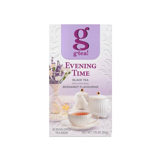 Black tea g’tea! Evening Time, 25 pcs.