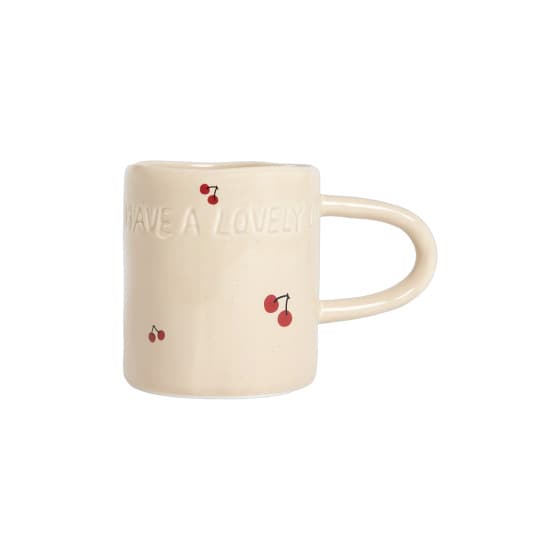 Homla ISERNIA Beige Mug, 400 ml