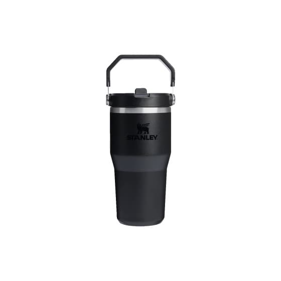 Tumbler Stanley The Iceflow Flip Straw Black 2.0, 0.59 l
